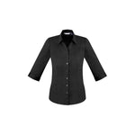 Biz Collection Ladies Monaco 3/4 Sleeve Shirt - S770LT-Queensland Workwear Supplies
