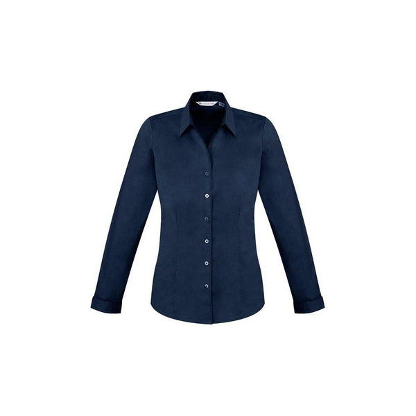 Biz Collection Ladies Monaco Long Sleeve Shirt - S770LL-Queensland Workwear Supplies