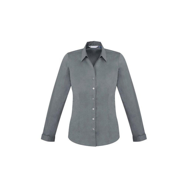 Biz Collection Ladies Monaco Long Sleeve Shirt - S770LL-Queensland Workwear Supplies