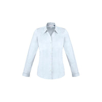Biz Collection Ladies Monaco Long Sleeve Shirt - S770LL-Queensland Workwear Supplies