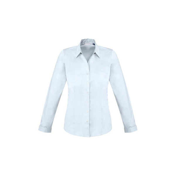 Biz Collection Ladies Monaco Long Sleeve Shirt - S770LL-Queensland Workwear Supplies