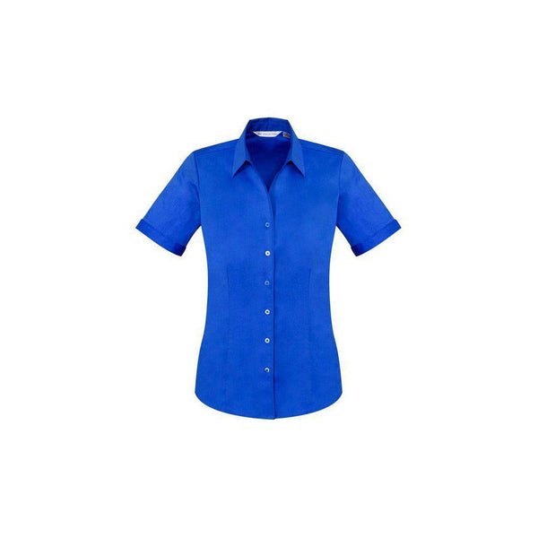 Biz Collection Ladies Monaco Short Sleeve Shirt - S770LS-Queensland Workwear Supplies