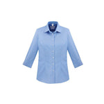 Biz Collection Ladies Regent 3/4 Sleeve Shirt - S912LT-Queensland Workwear Supplies