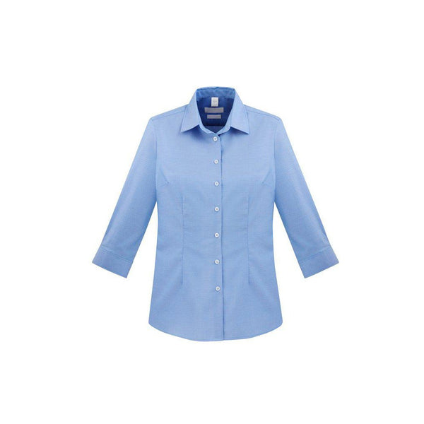 Biz Collection Ladies Regent 3/4 Sleeve Shirt - S912LT-Queensland Workwear Supplies