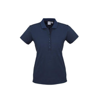 Biz Collection Ladies Shadow Polo - P501LS-Queensland Workwear Supplies