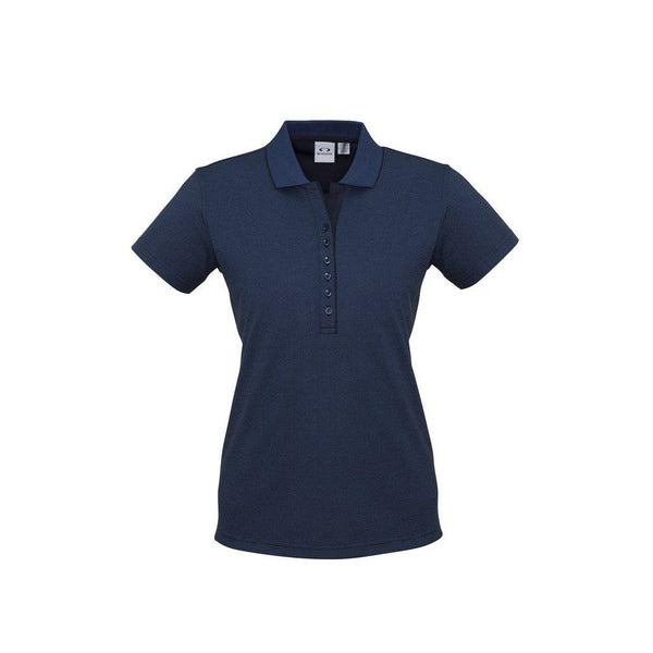 Biz Collection Ladies Shadow Polo - P501LS-Queensland Workwear Supplies