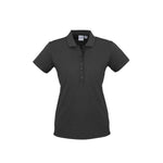 Biz Collection Ladies Shadow Polo - P501LS-Queensland Workwear Supplies
