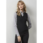Biz Collection Ladies V-Neck Vest - LV3504-Queensland Workwear Supplies