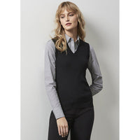 Biz Collection Ladies V-Neck Vest - LV3504-Queensland Workwear Supplies