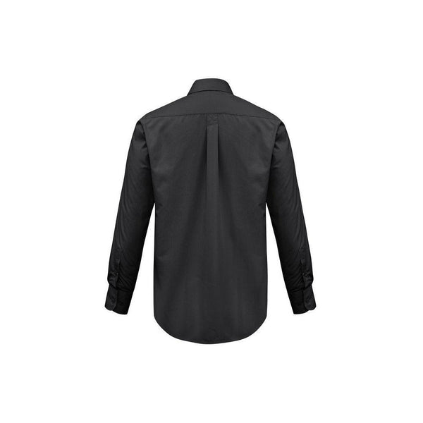 Biz Collection Mens Base Long Sleeve Shirt - S10510-Queensland Workwear Supplies