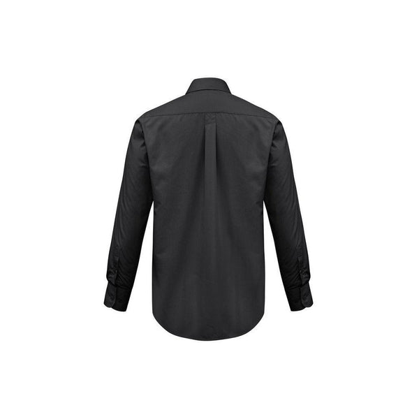 Biz Collection Mens Base Long Sleeve Shirt - S10510-Queensland Workwear Supplies