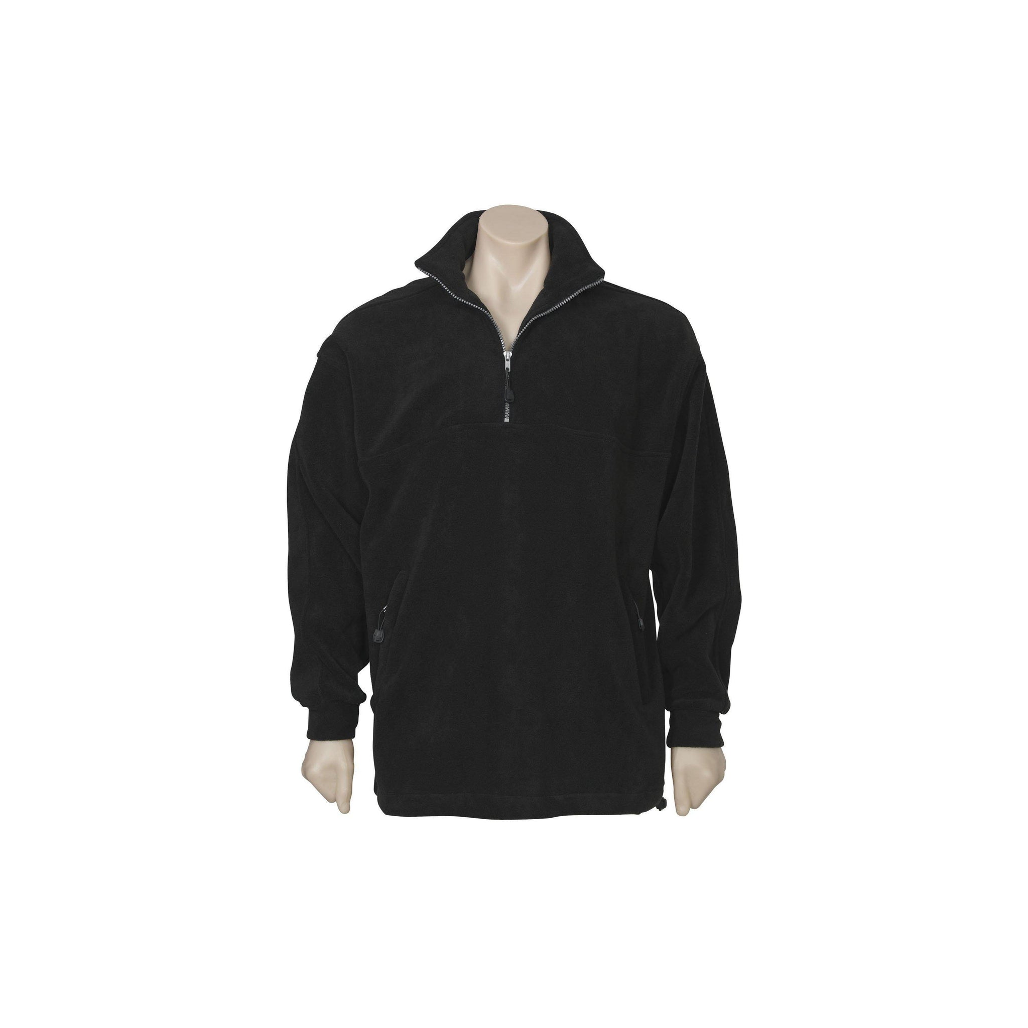 Mens thick on sale fleece pullover