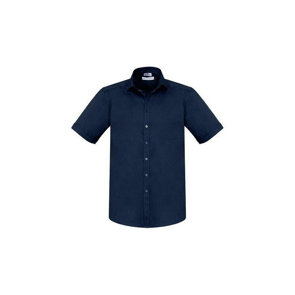 Biz Collection Mens Monaco Short Sleeve Shirt - S770MS-Queensland Workwear Supplies