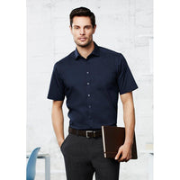 Biz Collection Mens Monaco Short Sleeve Shirt - S770MS-Queensland Workwear Supplies