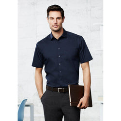 Biz Collection Mens Monaco Short Sleeve Shirt - S770MS