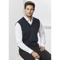 Biz Collection Mens Woolmix Vest - WV6007