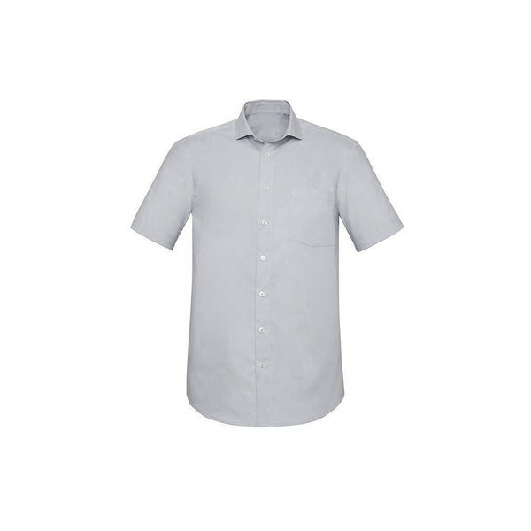 Biz Corporates Mens Charlie Classic Fit Short Sleeve Shirt - RS968MS-Queensland Workwear Supplies