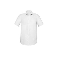 Biz Corporates Mens Charlie Classic Fit Short Sleeve Shirt - RS968MS-Queensland Workwear Supplies