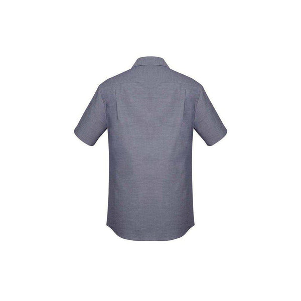 Biz Corporates Mens Charlie Classic Fit Short Sleeve Shirt - RS968MS-Queensland Workwear Supplies