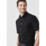 Biz Corporates Mens Charlie Classic Fit Short Sleeve Shirt - RS968MS-Queensland Workwear Supplies