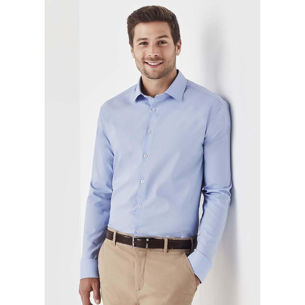 Biz Corporates Mens Charlie Slim Fit Long Sleeve Shirt - RS969ML-Queensland Workwear Supplies