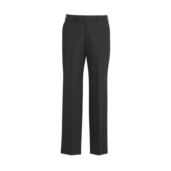 Biz Corporates Mens Flat Front Pants - 74012-Queensland Workwear Supplies