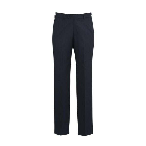 Biz Corporates Mens Flat Front Pants Stout - 70112S-Queensland Workwear Supplies