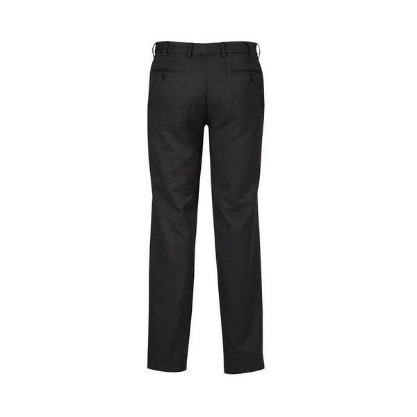 Biz Corporates Mens Flat Front Pants Stout - 70112S-Queensland Workwear Supplies