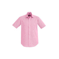 Biz Corporates Mens Hudson Short Sleeve Shirt - 40322-Queensland Workwear Supplies