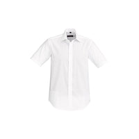 Biz Corporates Mens Hudson Short Sleeve Shirt - 40322-Queensland Workwear Supplies