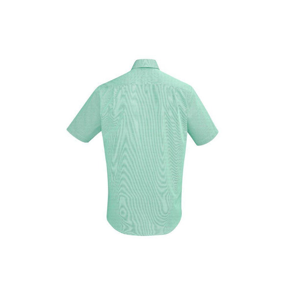 Biz Corporates Mens Hudson Short Sleeve Shirt - 40322-Queensland Workwear Supplies