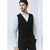 Biz Corporates Mens Peaked Vest with Knitted Back - 90111-Queensland Workwear Supplies