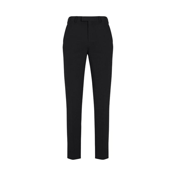 Biz Corporates Mens Slim Fit Flat Front Pants Stout - 70716S-Queensland Workwear Supplies