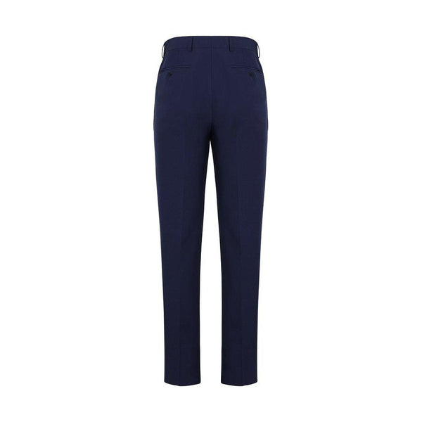 Biz Corporates Mens Slim Fit Flat Front Pants Stout - 70716S-Queensland Workwear Supplies