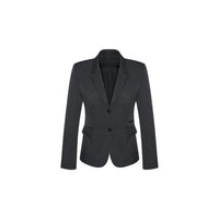 Biz Corporates Womens 2 Button Mid Length Jacket - 60119-Queensland Workwear Supplies