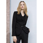Biz Corporates Womens 2 Button Mid Length Jacket - 60119-Queensland Workwear Supplies