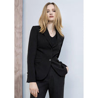 Biz Corporates Womens 2 Button Mid Length Jacket - 60119-Queensland Workwear Supplies