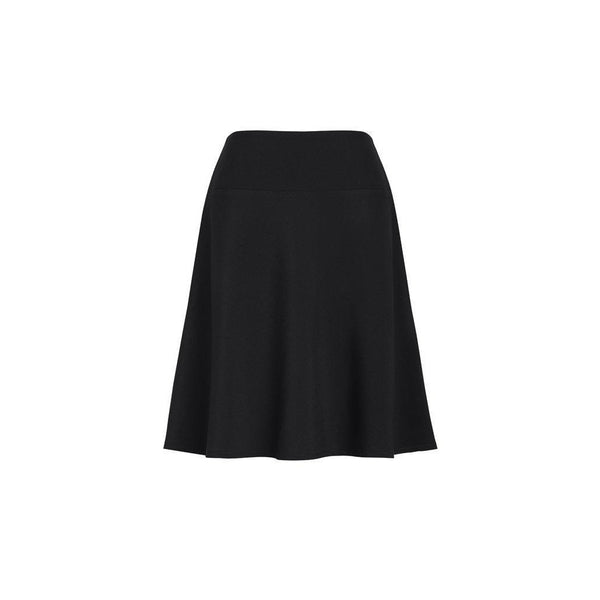 Biz Corporates Womens Bandless Flared Skirt - 20718-Queensland Workwear Supplies