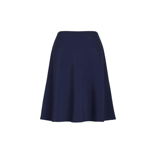 Biz Corporates Womens Bandless Flared Skirt - 20718-Queensland Workwear Supplies