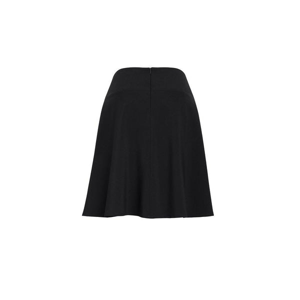 Biz Corporates Womens Bandless Flared Skirt - 20718-Queensland Workwear Supplies