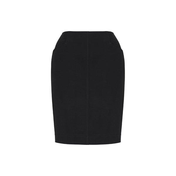 Biz Corporates Womens Bandless Pencil Skirt - 20717-Queensland Workwear Supplies