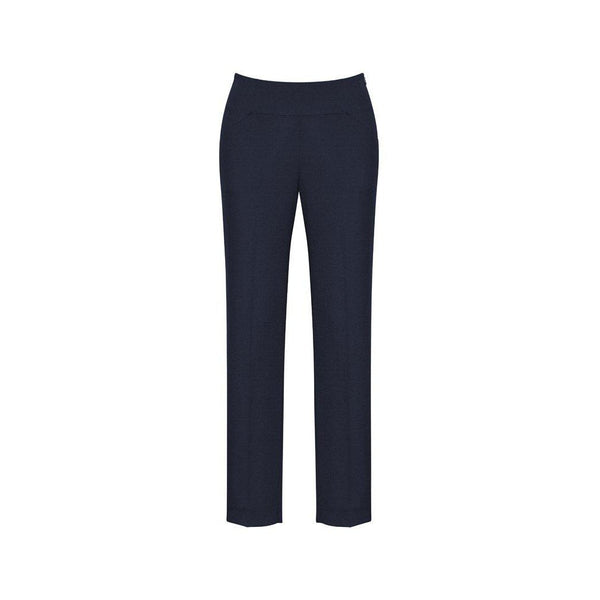 Biz Corporates Womens Bandless Slim Leg Pants - 10121-Queensland Workwear Supplies