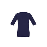 Biz Corporates Womens Camille Short Sleeve T-Top - 44113-Queensland Workwear Supplies