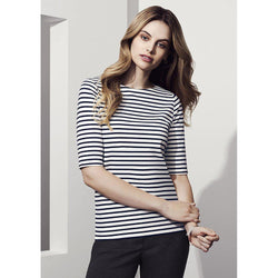 Biz Corporates Womens Camille Short Sleeve T-Top - 44113