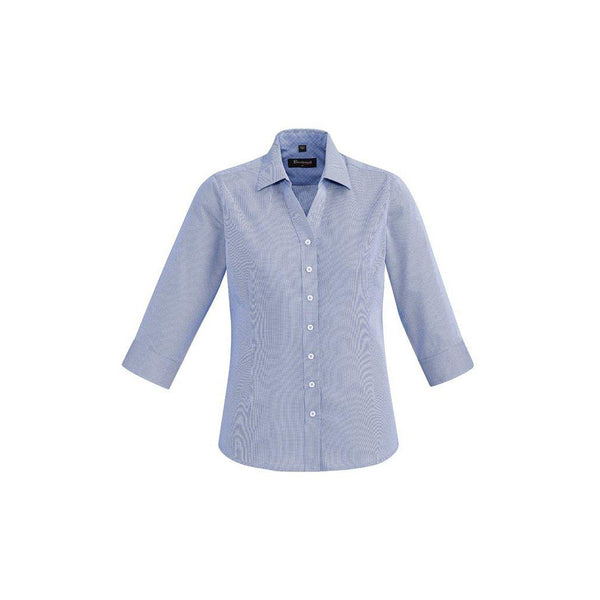 Biz Corporates Womens Hudson 3/4 Sleeve Shirt - 40311-Queensland Workwear Supplies