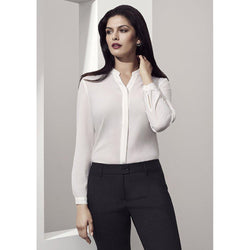 Biz Corporates Womens Juliette Plain Blouse - 44210