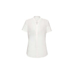 Biz Corporates Womens Juliette Short Sleeve Blouse - RB977LS-Queensland Workwear Supplies