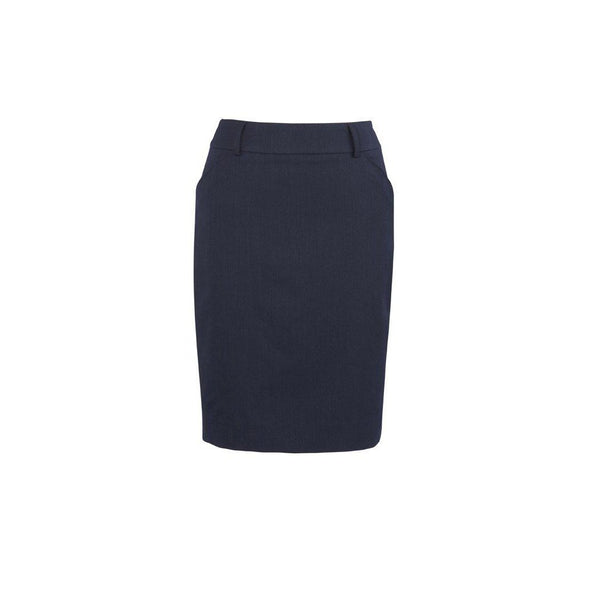 Biz Corporates Womens Multi-Pleat Skirt - 20115-Queensland Workwear Supplies