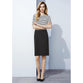 Biz Corporates Womens Multi-Pleat Skirt - 20115