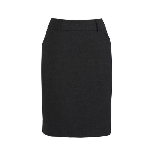 Biz Corporates Womens Multi-Pleat Skirt - 24015-Queensland Workwear Supplies